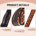 Leopard Print Wearable Sex Swing & Bondage Slave Bdsm Set, Adult Sex Toys Bondage Love Slings For Adult Couples With Adjustable Straps,Waist Support For Couples, Enhances Comfort