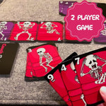 Couch Skeletons Card Game - Quick And Easy 2 Player Game By The Dusty Top Hat