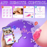 Nipple Toys Vibrator Sex Toys- Bdsm Nipple Clamps Adult Toys With 10 Vibration Modes, Mini Adjustable Nipple Clips With App Remote Control For Nipple Stimulation, Vibrating Sex Toy For Women Couples
