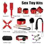 Bdsm Adult Toys Bondage Restraints?Couples Sex Toys With Anal Toys And Adjustable Handcuffs Collar Ankle Cuff Blindfold Feather Tickler