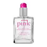 Pink Silicone Lubricant - Hypoallergenic Silicone-Based Lubricant (Glass Bottle With Pump, 4 Fl. Oz.)