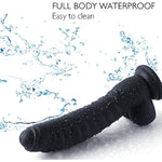 8.66 Inch Realistic Huge Silicone Dildo For Women? Big Dildo With Strong -Suction Cup?Adullt Toys For Women Pleasure Dildo ?Dildo For Men (8.66 Black)