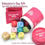 Sex Dice For Adults Sex Dice Games, Couples Toys Set Of 11Pcs Wooden Fun Couple Position Games, Date Night Gift Dice Valentine'S Day Couple Gifts Christmas Honeymoon Romantic Birthday Anniversary.