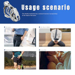 Male Cock Cage Chastity Devices Adjustable Lightweight Chastity Cage Sissy Sex Toy For Men Metal Vented Design Chastity Lock Adult Bondage Sm Penis Cages For Couples