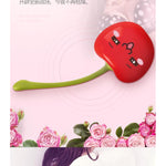 Remote G-Spot Vibrator, Cherry Shaped Mini Vibrator For Clitoral Vaginal Stimulator, Anal Dildo Vibrating Adult Toys, Feminine Erotica, Pleasure Play For Female Couples (Purple)