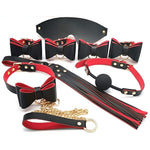 Sex-Restraining-Set For Women Bondage Kit Eye Masks, Handcuffs, Shackles, Collars, Whips, Mouth Plugs For Sex Play Bondage Rope Sex Toys For Couples, Sm Role-Playing Toys