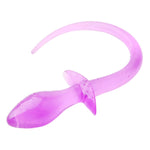 Dog Tail Anal Trainer Sex Toy - Cosplay Anal Dog Tail Sex Toys Sm Masturbation Anal Stimulator Prostate Massager Sex Toy For Female Male (Purple)