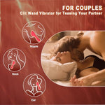 Vibrator Wand Women Sex Toys - 3 In 1 Clitoris Vagina Labia Vibrator, Lcd Clitoral Stimulator 9 Vibration, Vibrating Nipple Bullet Female Adult Sex Toy, Sexual Stimulation For Women Pleasure