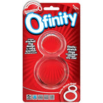 Ofinity Cock Ring, Clear - Double Cock Ring - Penis Ring, Stretchy, Comfortable Pleasure Ring - Couple Sex Toys, Dick Ring For Mutual Pleasure