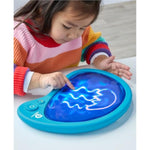 Interactive Light-Up Art Pad for Kids - 12 Color Palette with Musical Play