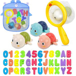 Bath Toys Kids Age 1-3 - Foam Bath Letters And Numbers Abc Alphabet Learning Toys Bathtub Toys Toddlers 2-4 Water Pool Shower Tub Toy Babies Infant 6-9-12-18-24 Months Gifts For 1-6 Year Old Boy Girl