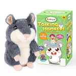 Kids Toys Talking Hamster Repeats What You Say, Toy For 2 3 4 5 Years Old Boys Girls Birthday Gift, Stocking Stuffer For Toddler Kids Autism Fun Stuffed Animals Interactive Plush