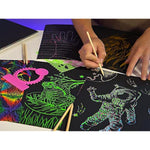 Rainbow Scratch Art Kit for Kids Ages 5-12