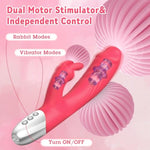 Rabbit Vibrator Adult Sex Toy For Women - Visual G Spot Vibrator Clitoral Stimulator With Camera - 6 Vibrating Dildo Massager Waterproof Female Rose Vibrators Sex Toys For Couple Games