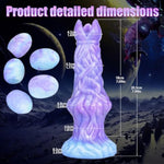 Fantasy Ovipositor With 5 Eggs Sex Toy,Spawner With Suction Cups Egg Layers,Female Vagina Balls,Silicone Tentacle Dildo Anal Plug,Adult Sex Toys For Women G Spot And Men