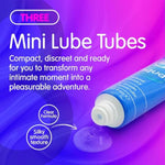 Vital Sex Lube Set - 3 Premium Lubricants: Water Based, Tingle, Silicone