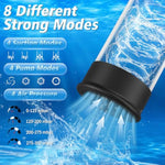Electric Penis Pump, Male Enlargement Pump With 4 Training Pressure & 3 Suction Modes, Penis Enlarger For Enhanced Erections, Waterproof Dick Pump Adjustable Vagina Simulator