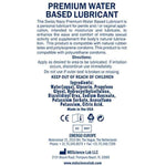Premium Water-Based Lubricant, 32oz, MD Science Lab