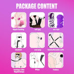 Bdsm Kit Bondage Set,Upgrade17 Pcs Bondage Set With Storage Bag,Adults Restraints Couples Sex Toys, Sexuales Pleasure Sm Toy For Women And Men