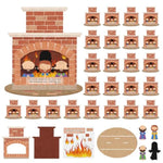 24 Sets Fiery Furnace Bible Craft Kits, VBS Sunday School Christian Felt Activity