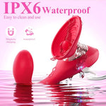 Sucking Vibrators Adult Toys for Women Sex Toys Dildo, 3 in 1 Tongue Rose Toy G Spot Vibrator for Nipple Clit Sucker, APP Control Adult Toy Dildos with 9 Suction 9 Vibration Female Sex Toy Vibrater