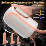 Male Masturbators Male Sex Toys - Sex Toys For Men Men Male Masturbators With 10 Tapping & Vibrator Modes Blowjob Penis Pump Stroker Sex Machine Exercise Endurance Pocket Pussy, Adult Toy For Mens