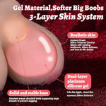 Sex Toys For Men, Full Size Sex Doll Boobs With Pussy, Realistic Pocket Pussy With Boobs, Male Masturbator Big Boobs Sex Toy Breast Realistic Sex Dolls For Men Life Size Vagina Toy 7 Lb