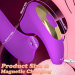 Sucking Vibrator Sex Toys - Rose Sucker Vibrators With 10 Suction & Vibrating Modes For Clitoral Nipple Anal Stimulation, Adult Sex Toy For Women Female Or Couples Pleasure