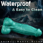 3.6'' Diameter Huge Thick Horse Dildo, 14 Inch Xxl Butt Plug Monster Animal Dildos With Dual Density Silicone Massive Penis, Gaint Horse Cock Dildo Anal Plugs Fantasy Sex Toy For Men Women Couples