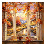 Adult Diamond Art Scenery Painting Kits for Relaxation and Decoration