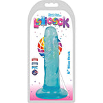 6 Inch Slim Stick Berry Ice Dildo