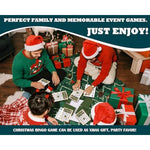 Christmas Bingo Games For 24 Players, Christmas Song Bingo Cards For Adults Large Group, Winter Hoilday Party Supplies, Family Activities New Year Favors -06