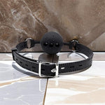 Mouth Ball Breathable Gag - Handcuffs Erotic Sex Toys Set Bondage Slave Ball Gag Erotic Sex Toys For Adult Fetish Lover