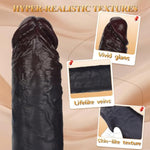 6 Inchs Penis Sleeve-M Size, Brown Realistic Thick Slicone Adult Cock Toys, Alargamiento De Pennis Extender & Pennis Sleeve Girth Enhancer For Men Couples Adult Sex Ateroeri Toys & Games