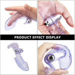 Finger Sleeves Vibrator G-Spot Clit Massager Stimulator, Female Lesbian Bullet Vibration Masturbator Sex Toys, Vagina Orgasm Anal Adult Erotic Sex Toys For Women Couples (A)