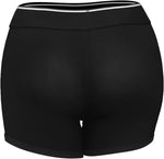 Strap-On Harness Shorts for Couples, Unisex, Strapless Hollow, Size S (28-32" Waist)