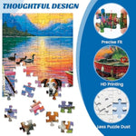 500 Piece Cabin Puzzle for Adults and Teens, Challenging Game for Evening Relaxation, 20.5x15in