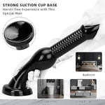 14.5In Huge Long Thick Anal Dildo Realistic Monster Dildo Buttplug Flexible Penis For G-Spot Prostate Stimulation Vaginal Dilato With Texture Suction Cup Sex Pleasure Toy For Women Men Gay (L)