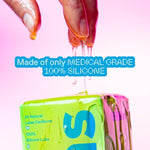 100% Silicone Lube, Personal Lubricant, Fragrance-Free, Flavorless, No Sticky Mess, Non-Drying, Waterproof - 80Ml (2.7 Fl Oz)