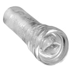 See-Through Masturbation Sleeve with Exciting Internal Ribbing and Thrilling Textures