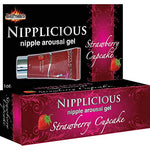 Nipplicious Nipple Arousal Gel, Strawberry Cupcake, 1 Ounce