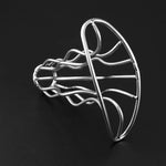 Stainless Steel Anal Butt Plugs Metal Hollow S&M Adult Sex Toys Vaginal Expander Women Men Games Trainer Gifts Pleasure Stimulator Flirting Supplies (Gold,S)