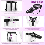 Upgraded Hands Free Masturbators Sex Straps, Adjustable Male Masturbator Belt For Masturbation Cup, Male Stroker Wearable Adult Sex Toys For Men