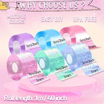 6 PCS Nano Tape Bubble Bubbles Kit for Kids with Box, Squishy Maker Making Kit, Birthday Christmas Gifts for 4 5 6 7 8 9 10 Year Old Girls Girl Grandkids, Kids Toys for Girls 4-6 6-8 8-10 10-12