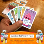 Hasty Baker Family Card Game - A Race To Collect Ingredients And Complete Recipes, For Families, Adults, Kids, Ages 7+, 2-6 Players, By