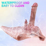 Strap On Dildo Realistic Strap On Harness, Wearable Dildo Panties With Silicone Penis Sleeve, Dick Extender Sex Harness Sex Toy For Women Men Couple