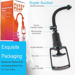 Manual Vagina Pump Clit Pump,Pussy Pump Sexual Enhancers Sex Toys For Women, Intense Vagina Pump System With Vacuum Release Valve, Manual Vagina Pump Clit Pump For Intense Stimulation Black