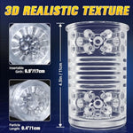 Sex Toys For Men Male Masturbator - Automatic Masturbators Cup With 7 Thrusting &Rotating Modes For Penis Stimulation, Electric Pocket Pussy Stroker, Adult Sex Toy With Suction Base