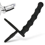 Anal Bead Dual Stimulation With Penis Ring Cock Rings, 5 Silicone Beads Anal Plug Dildos Sex Toy For G-Spot Anus Prostage Training Couples Adult Sexual Wellness