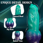 Monster Inflatable Dildo Knot Fantasy Anal Dildo With Adjustable Thickness, Thick Dragon Cock With Big Knot, Huge Horse Animal Penis With Strong Suction Cup, Adult Sex Toys For Women Men